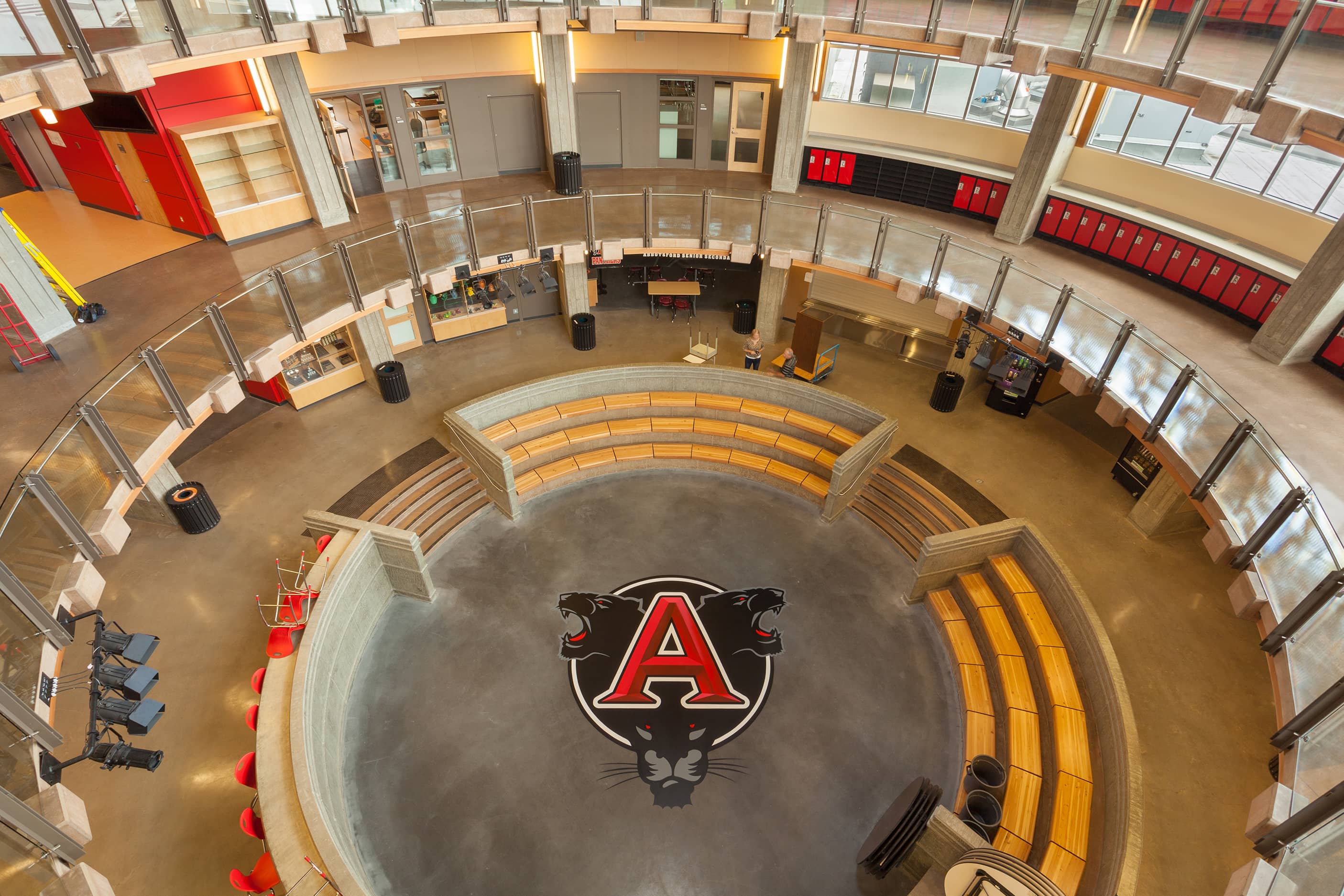 bbp abbotsford senior secondary school atrium floor