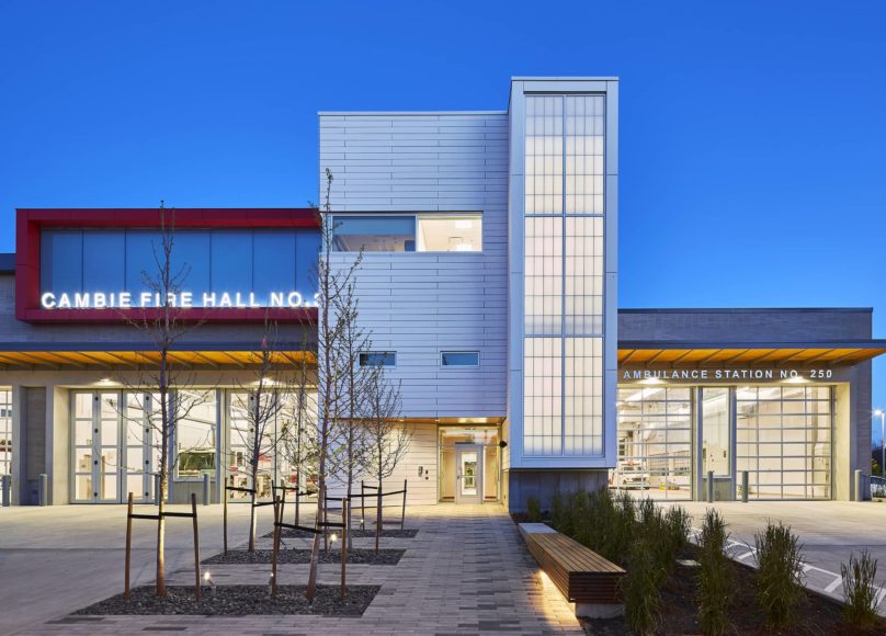 bbp cambie fire hall no. 3 & ambulance station exterior