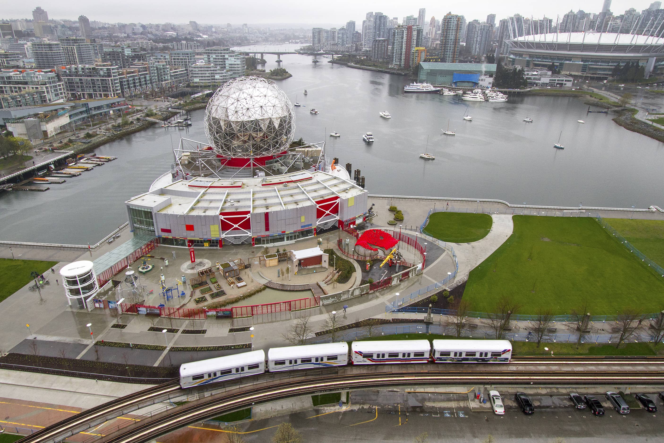 bbp science world aerial