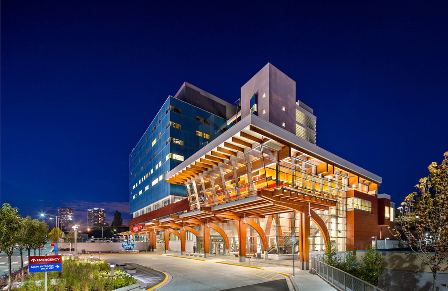 bbp surrey memorial hospital acute care exterior