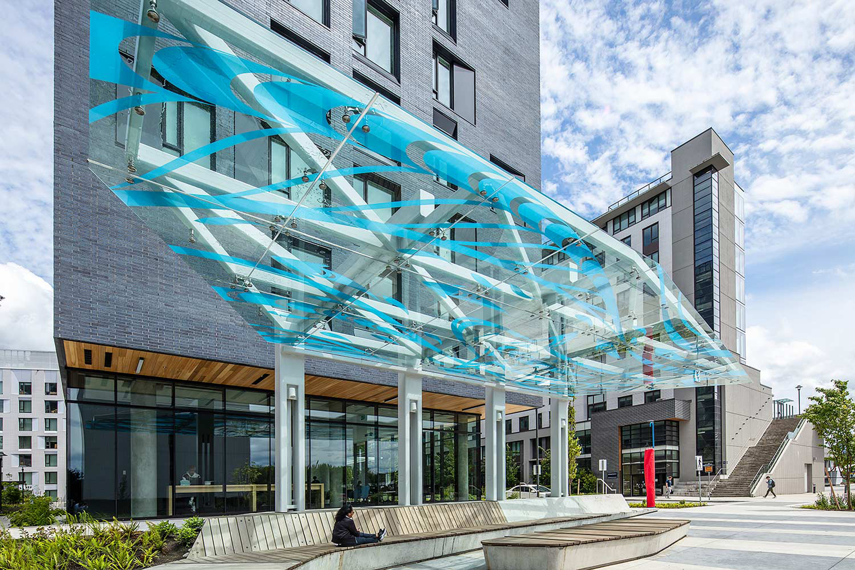 bbp ubc pacific residence exterior south entrance