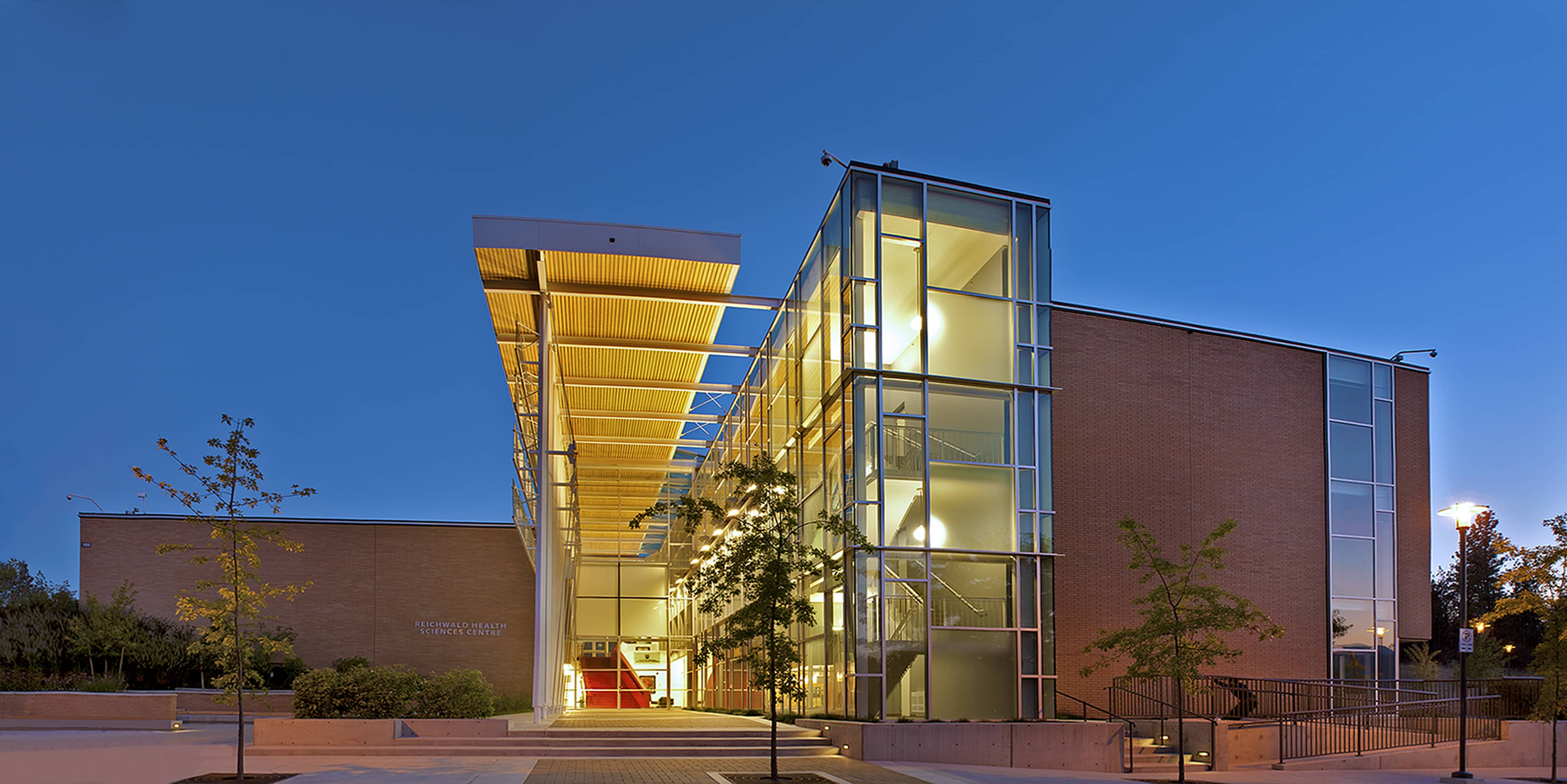 bbp ubco health sciences exterior entrance