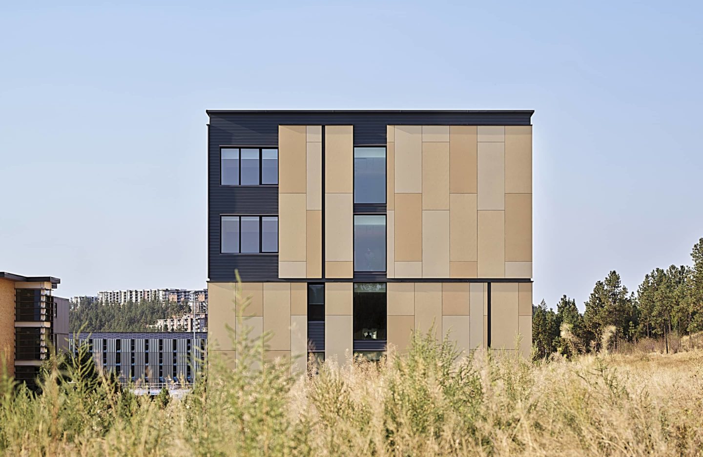 bbp ubco skeena student residences exterior