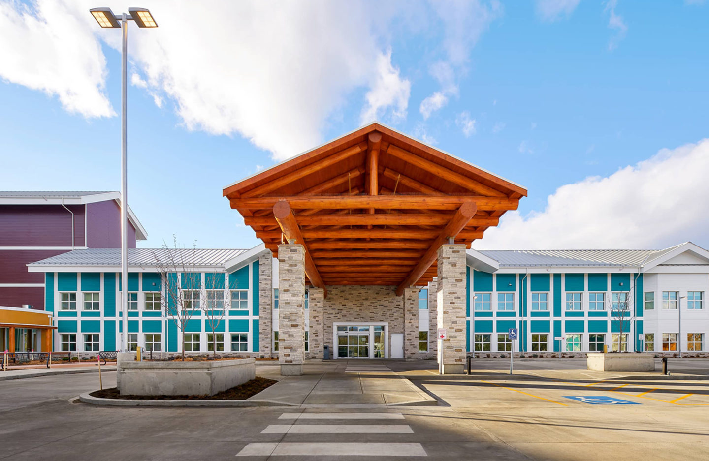 bbp whistle bend continuing care facility entrance