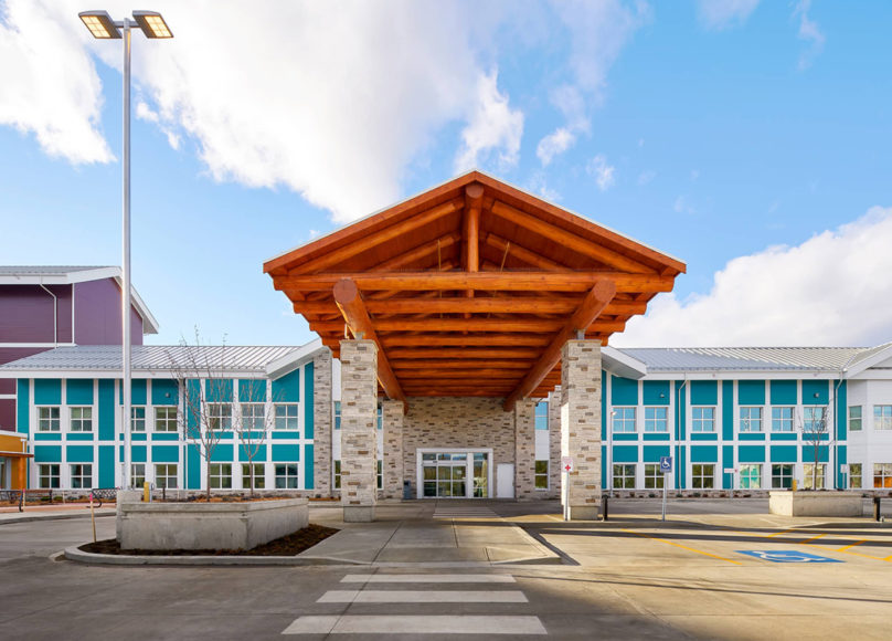 bbp whistle bend continuing care facility entrance