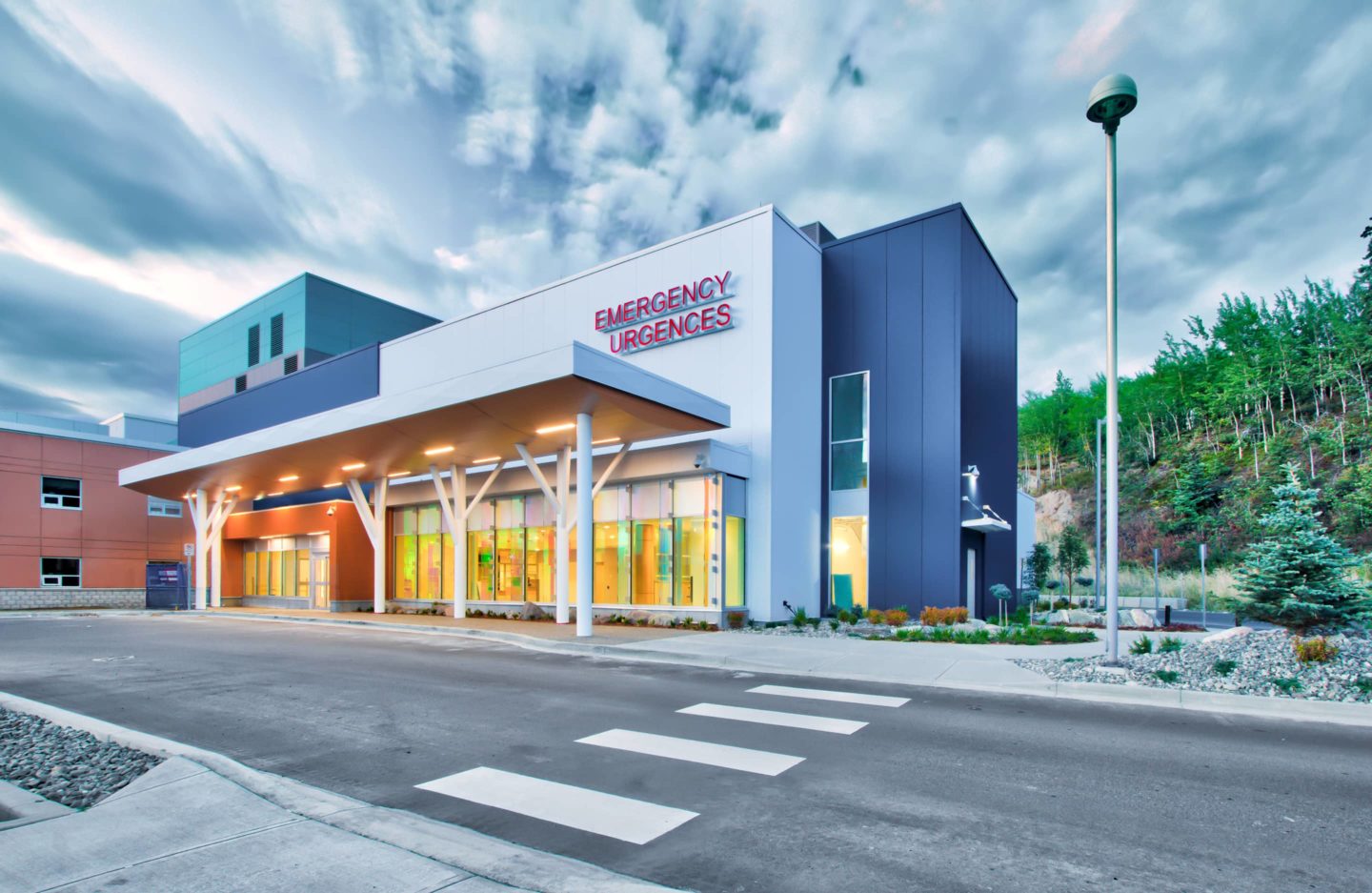 bbp whitehorse general hospital emergency department expansion entrance