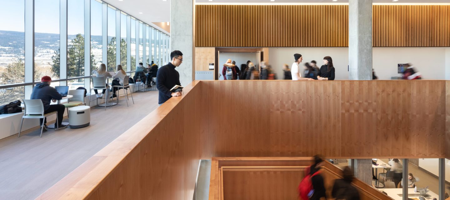 bbp ubco teaching and learning centre stairwell