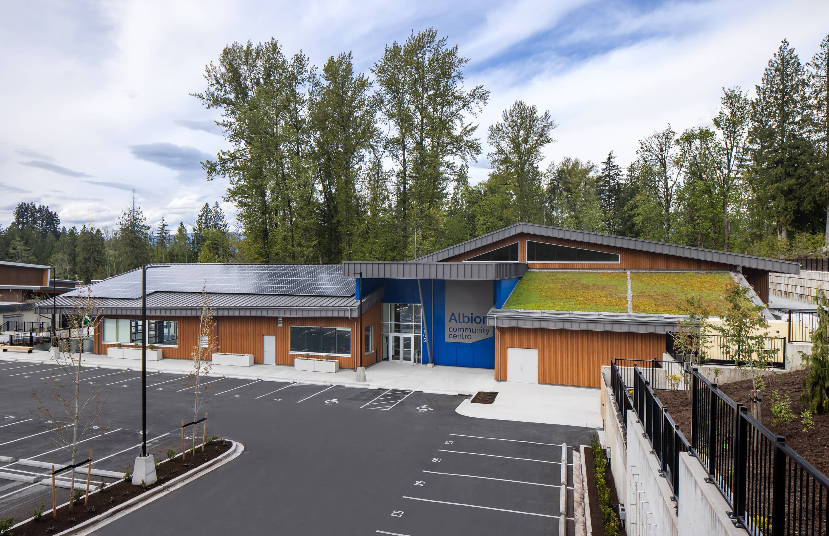 bbp albion community centre exterior front