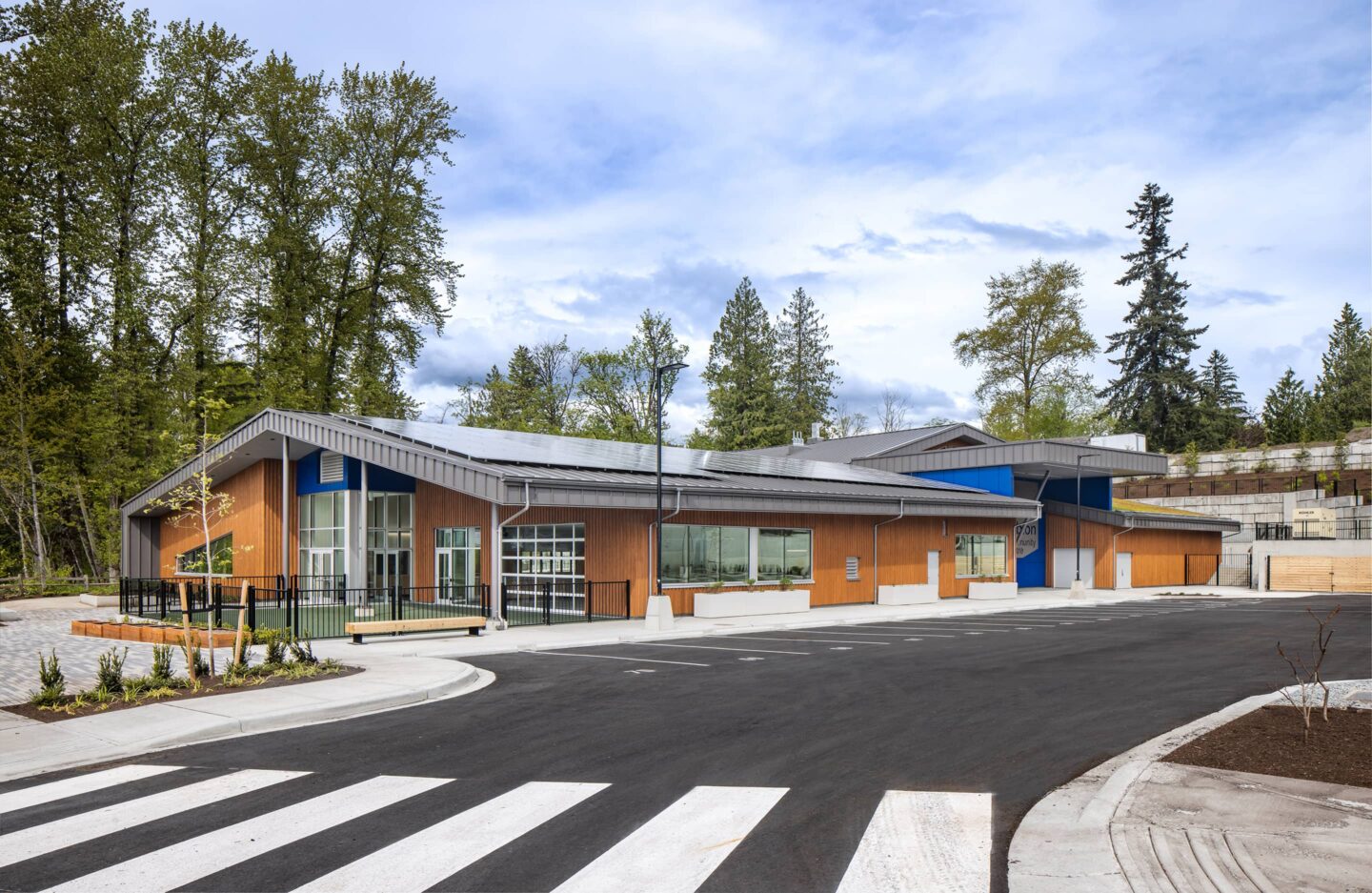 bbp albion community centre exterior back