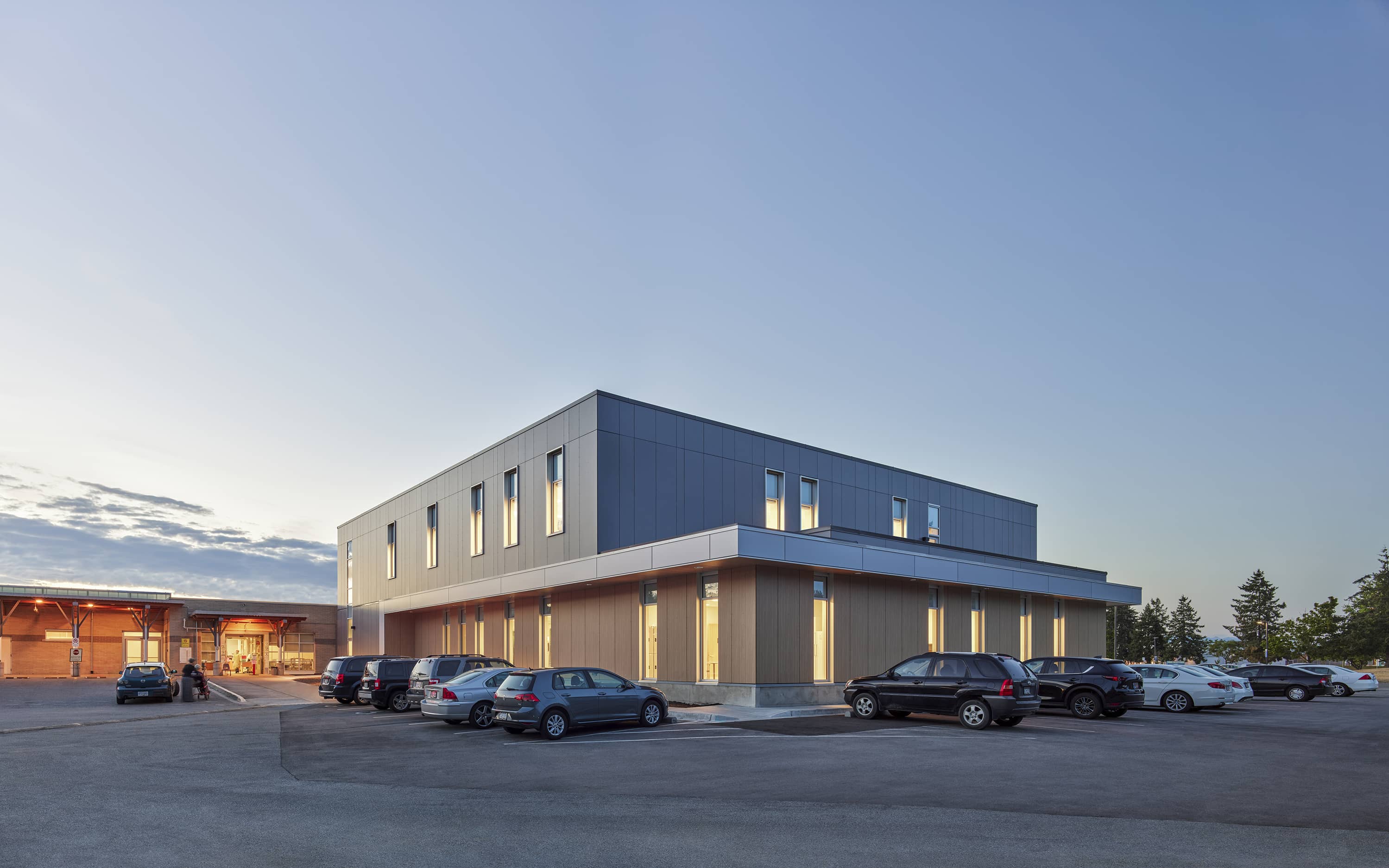 bbp delta hospital medical imaging and lab expansion exterior