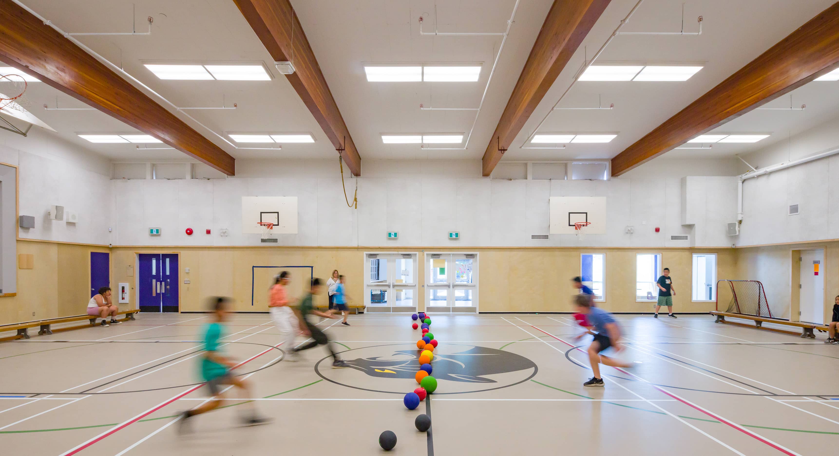 bbp parkcrest elementary gym