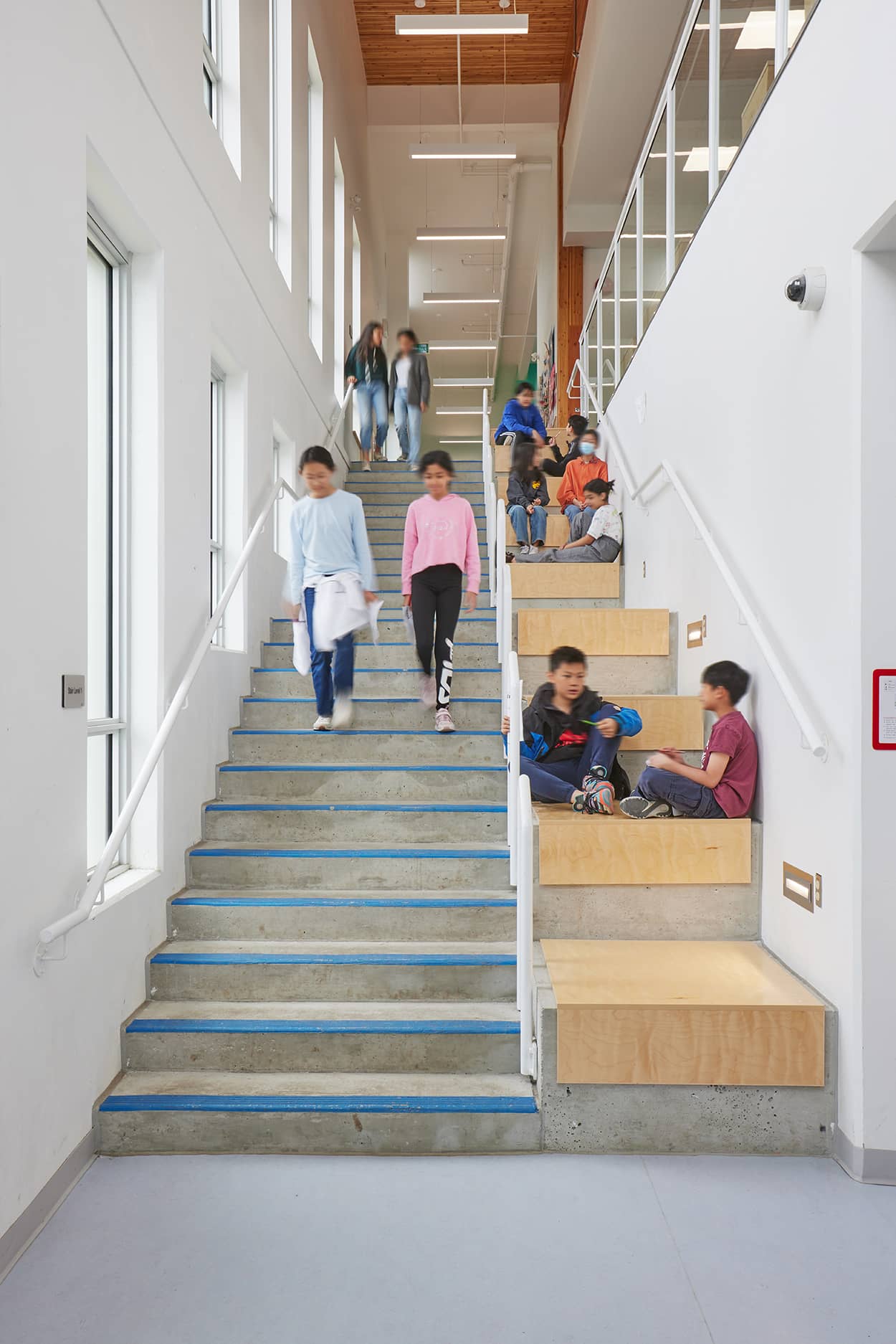 bbp-parkcrest elementary staircase