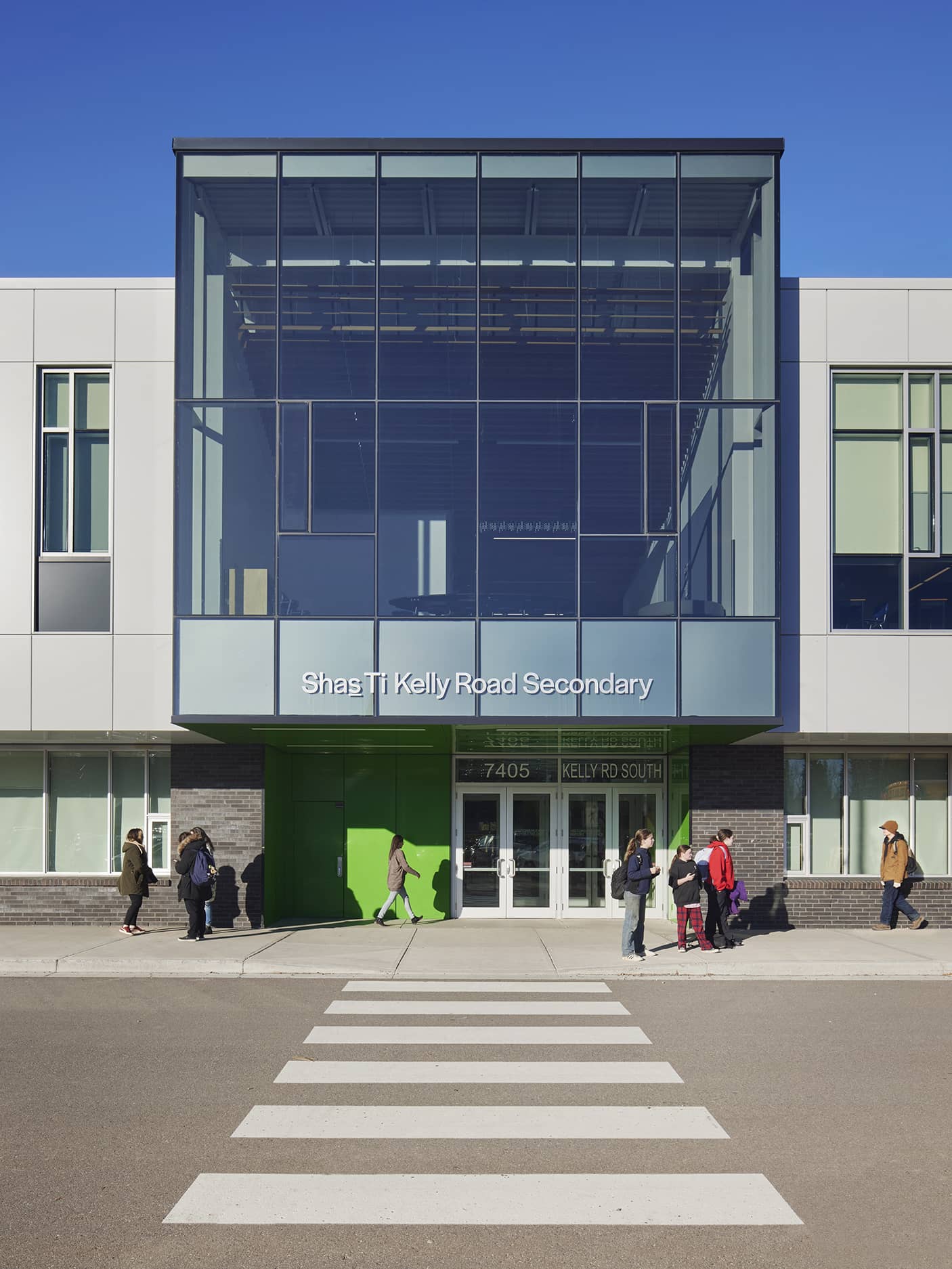 bbp shas ti kelly road secondary exterior main entrance centre