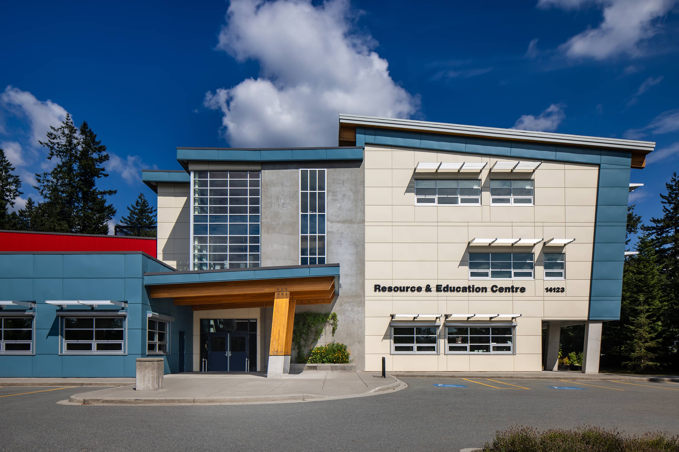 bbp surrey resource & education centre exterior