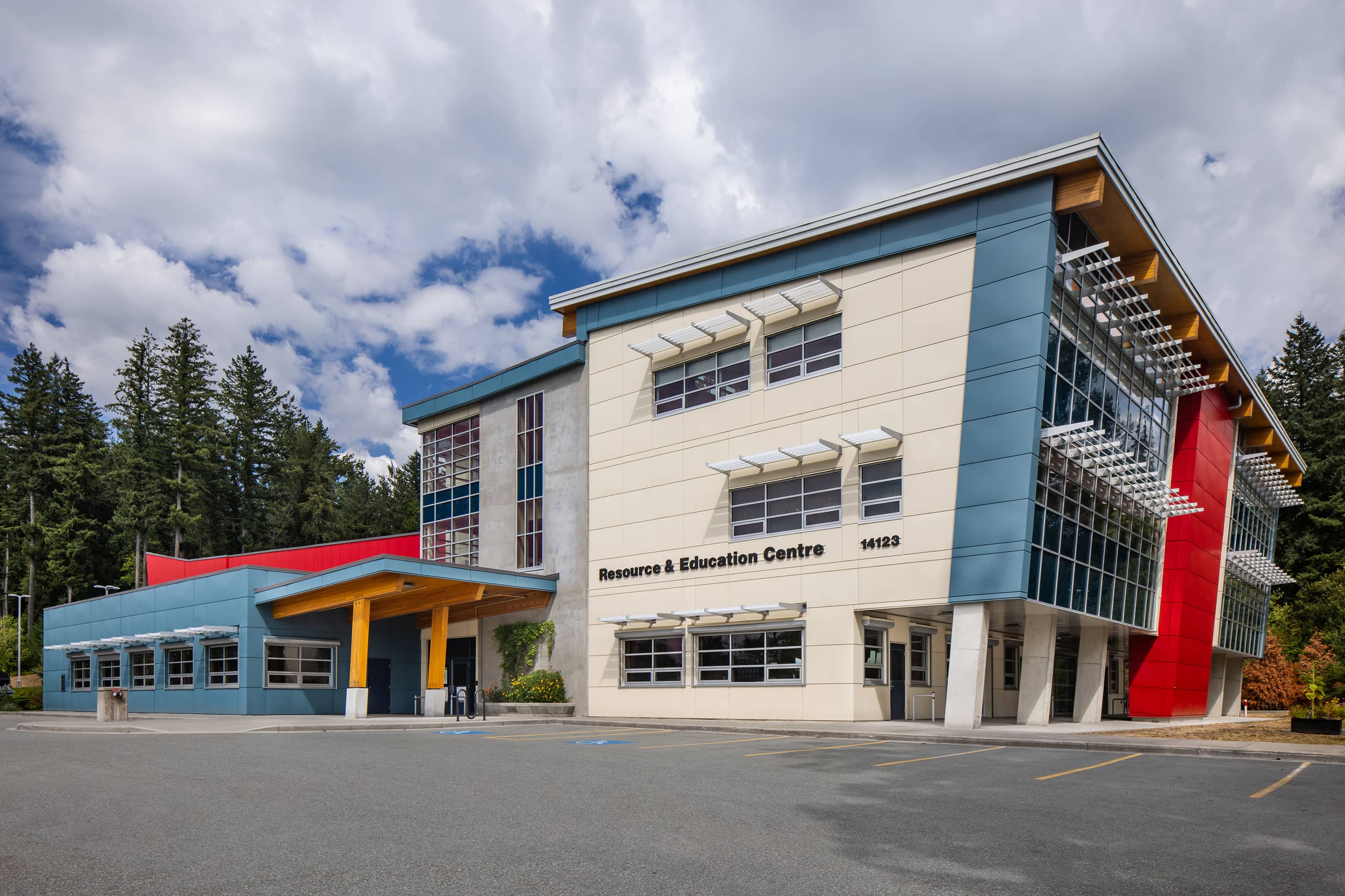 bbp surrey resource & education centre exterior full angle